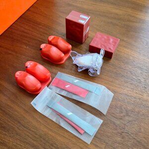 Salt & Pepper Mini Shakers KLM AirFrance International Business class flights